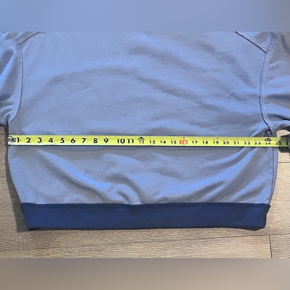 3/4 Sleeve Oversized Cropped Crewneck Sweatshirt - Picture 6 of 8